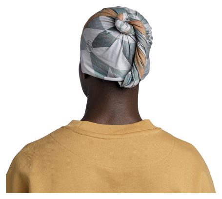 Tour de Cou Unisexe Buff Original EcoStretch Bleu/Beige