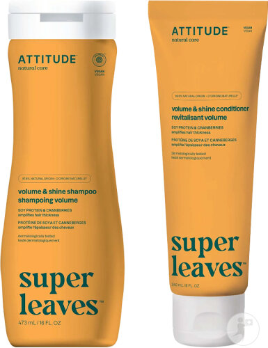 Attitude Super Leaves Shampoing Volume Et Brillance Flacon 473ml
