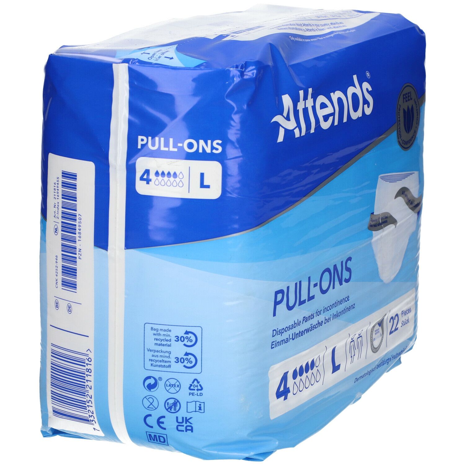 Attends® Pull-Ons 4 L
