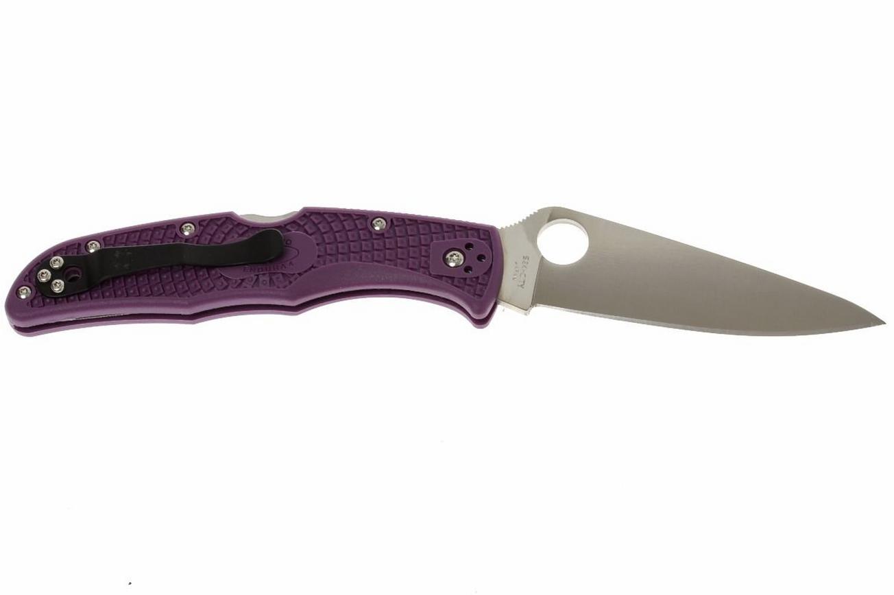 Spyderco Endura 4 Purple C10FPPR zakmes