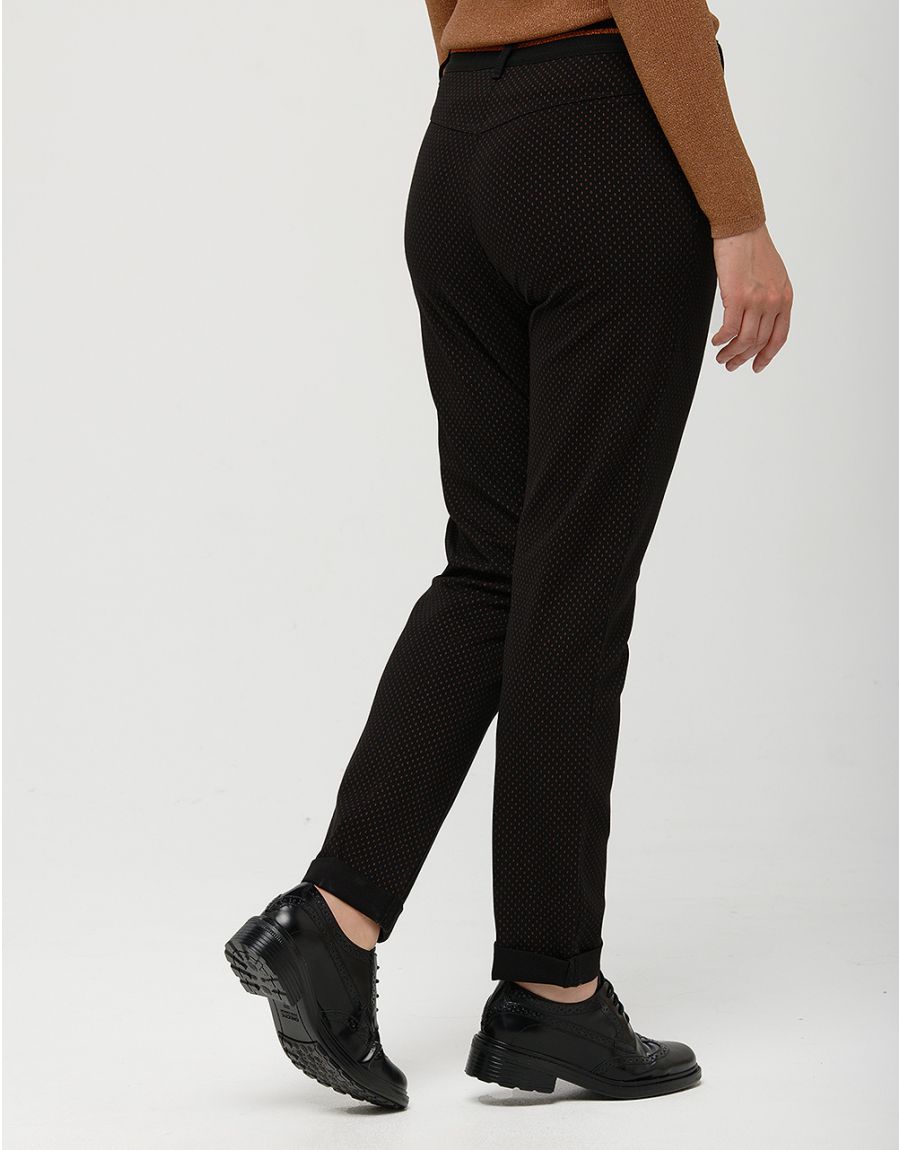 Pantalon noir motifs 7/8e