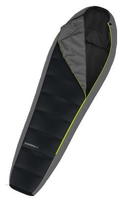 Hannah outdoor sac de couchage momie Sherpa 300 MT-P gauche 195 cm -24°C-Gris
