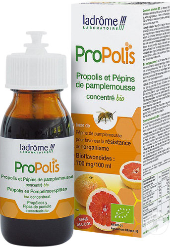 Ladrôme Propolis Et Pépins De Pamplemousse Concentré Bio 50ml
