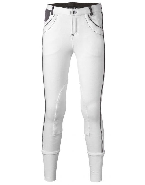 P3-Wear Rijbroek Kids Wit - Ruiterkleding