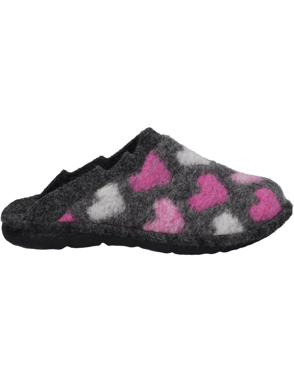 Hausschuh Lille 100, rosa-multi