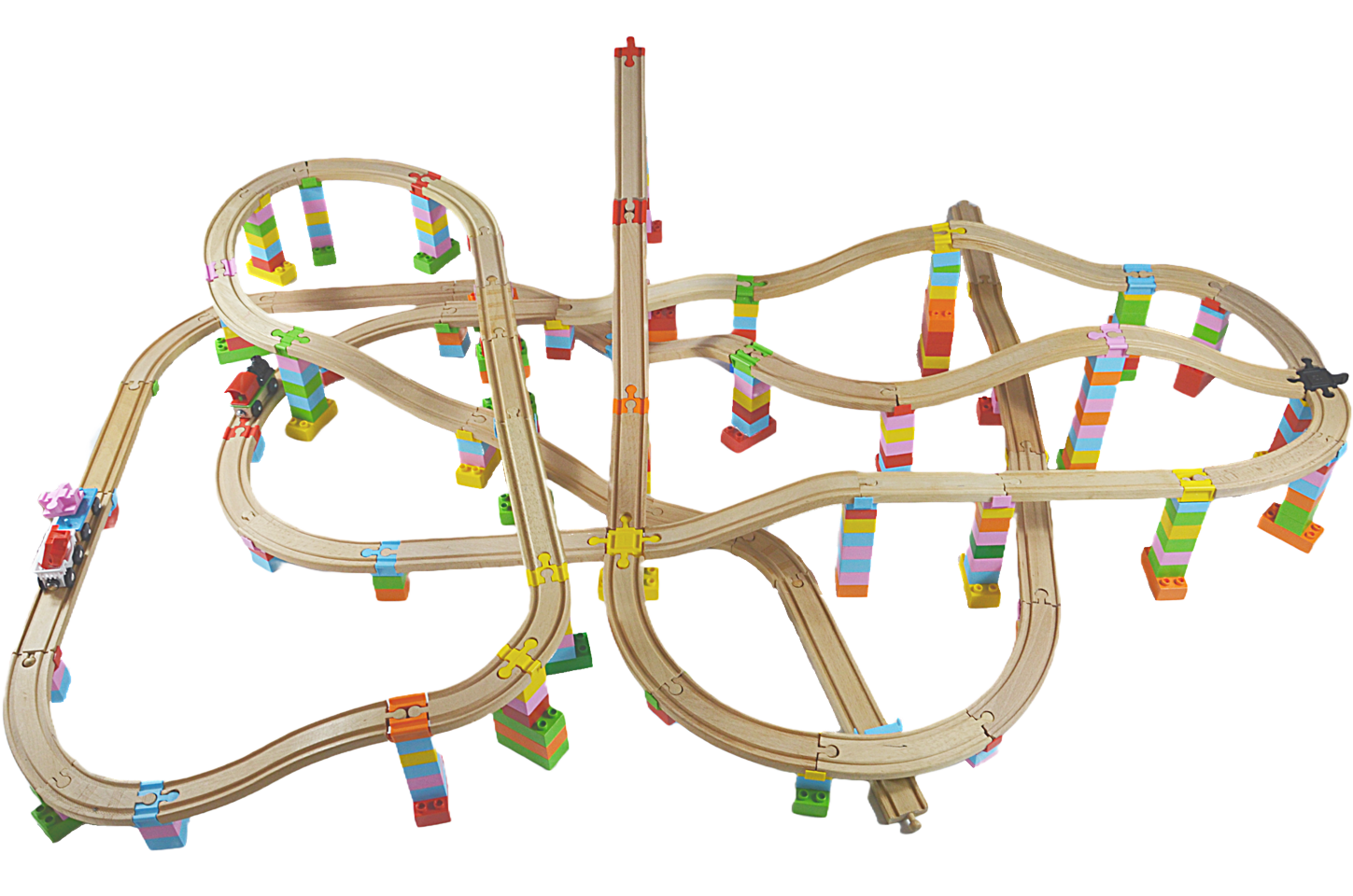 Alpha Boosterz - Track Connectors - Alt-i-én blokboks Premium