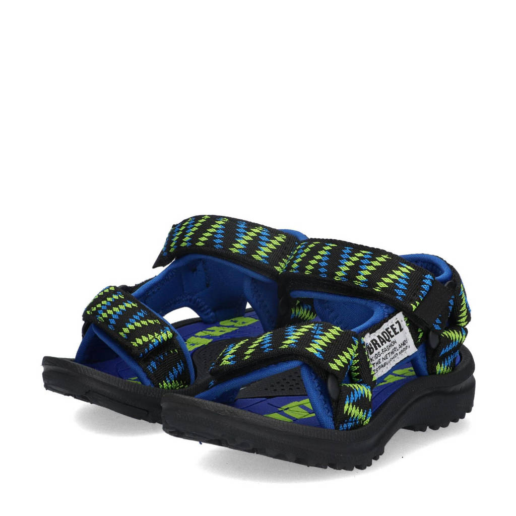 Braqeez Sky Sportsandalen kobaltblauw