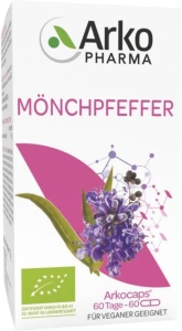 ARKOCAPS Mönchpfeffer Kapseln Bio, 60 Stück