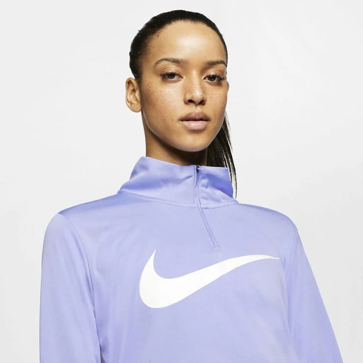 Nike 1 4 Zip Troje Lilla