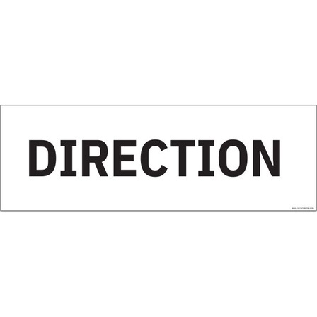 Plaque de porte DIRECTION