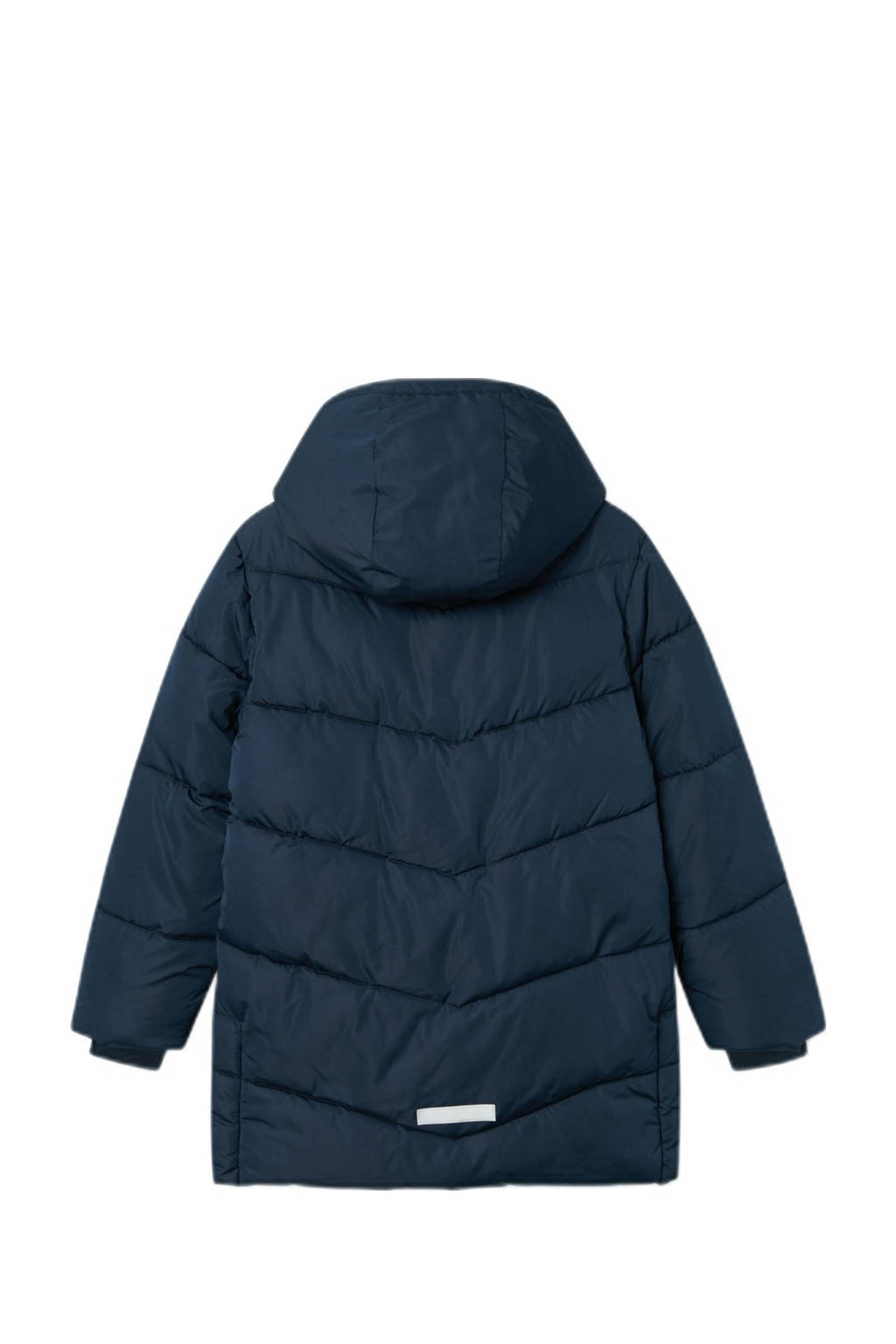 NAME IT gewatteerde winterjas NKFMEMO donkerblauw