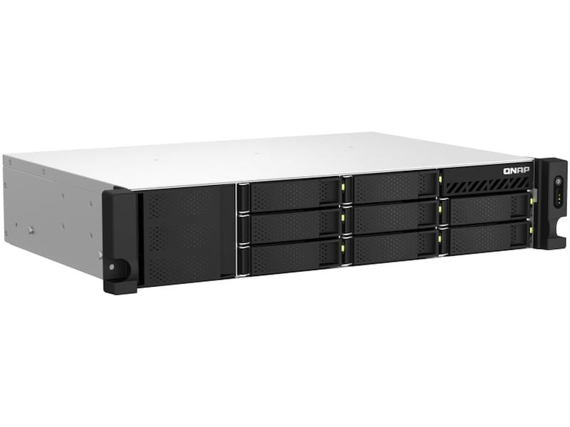 QNAP NAS TS-873AeU-RP 8-bay Rackmount-NAS mit 8 Einschüben, unterstützt duale 2.5GbE/-Konnektivität