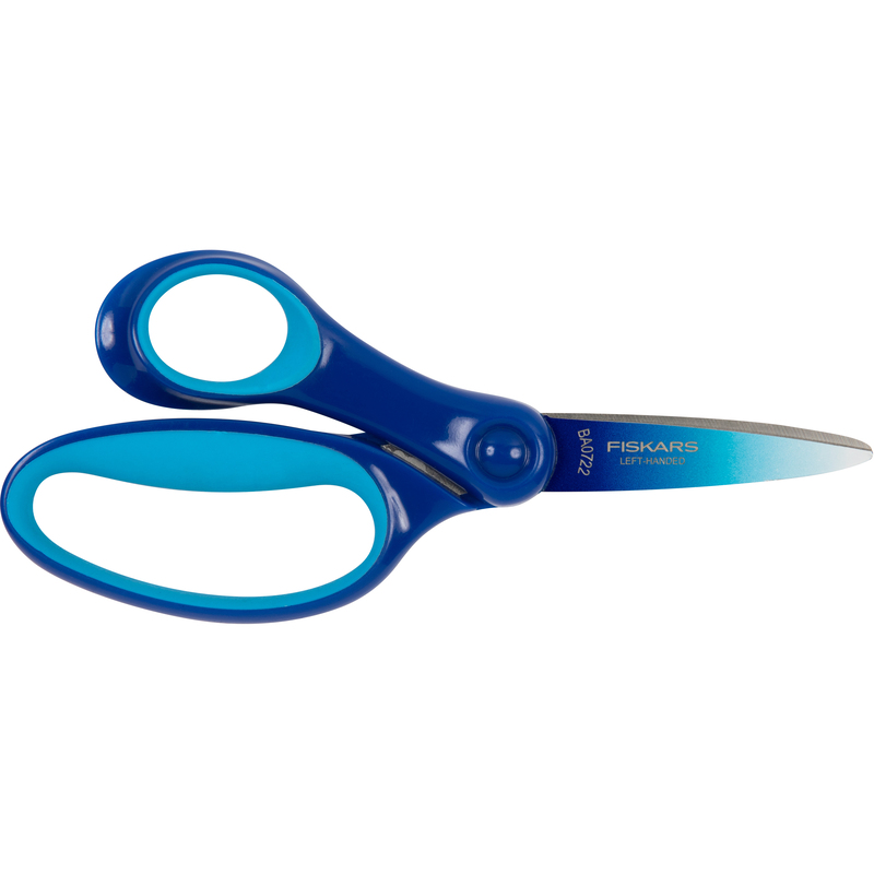 Fiskars Kinderschere Ombre, für Linkshänder, 15 cm