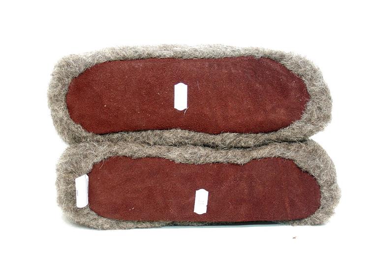 Fischer woolwarmers GRIJS