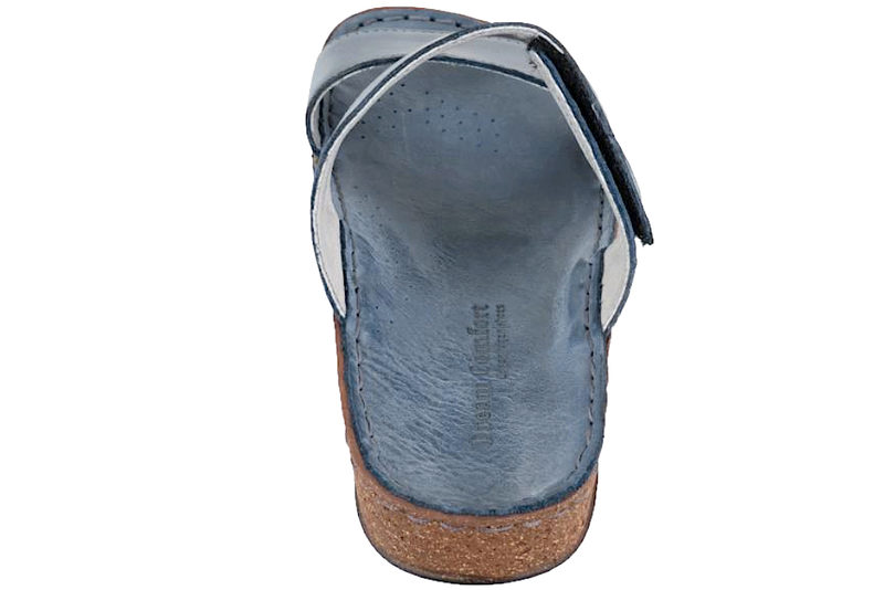 COPENHAGEN SHOES DREAM COMFORT NEW EMMELY SLENTERS I BLÅ NUBUCK