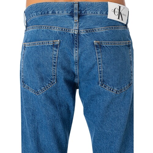 Calvin Klein Jeans - Vaqueros Rectos Auténticos Azul