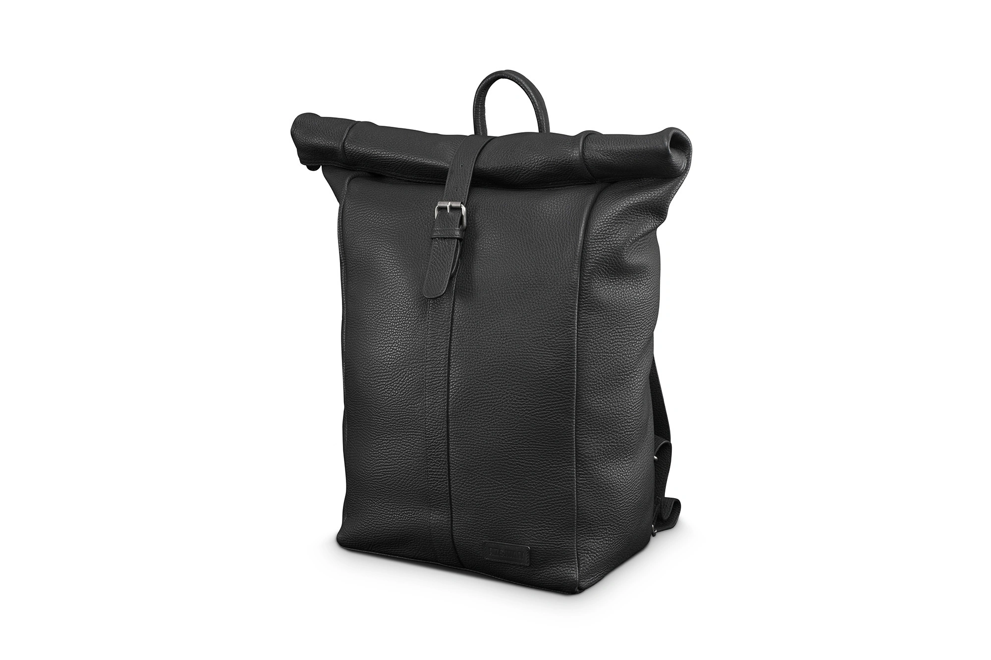 Fitz & Huxley Leder-Rucksack EMISSARY 21, schwarz
