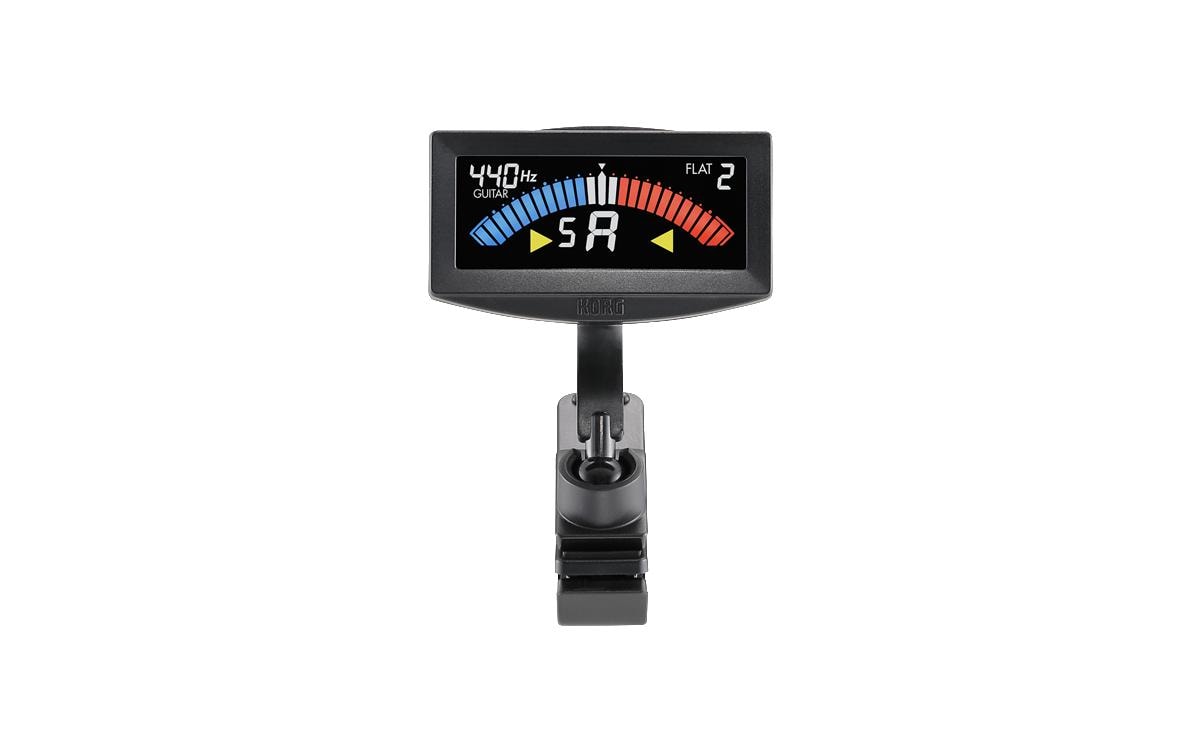 Stimmgerät AW-4 Clip-On SchwarzEinfacher Clip-on Tuner für Gitarre und Bass