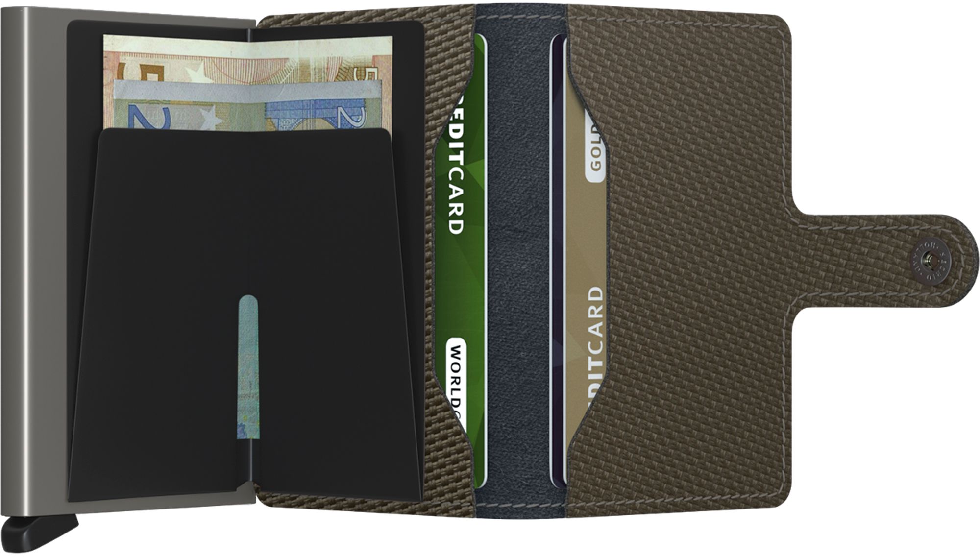 Secrid Miniwallet Carbon Portemonnee
