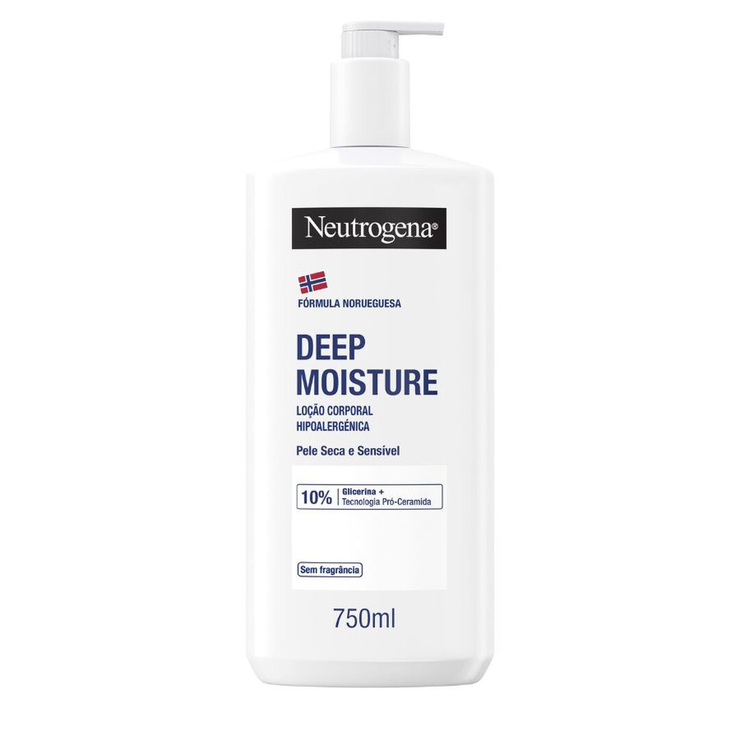 NEUTROGENA  Corpo Hidratação Profunda Loção Hipoalergénica - 750ml