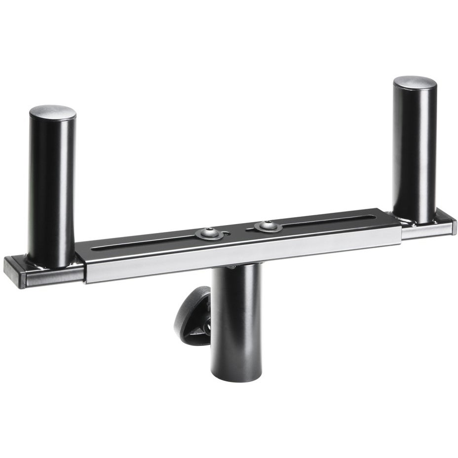 Adam Hall SPS 823 statiefadapter voor twee luidsprekers