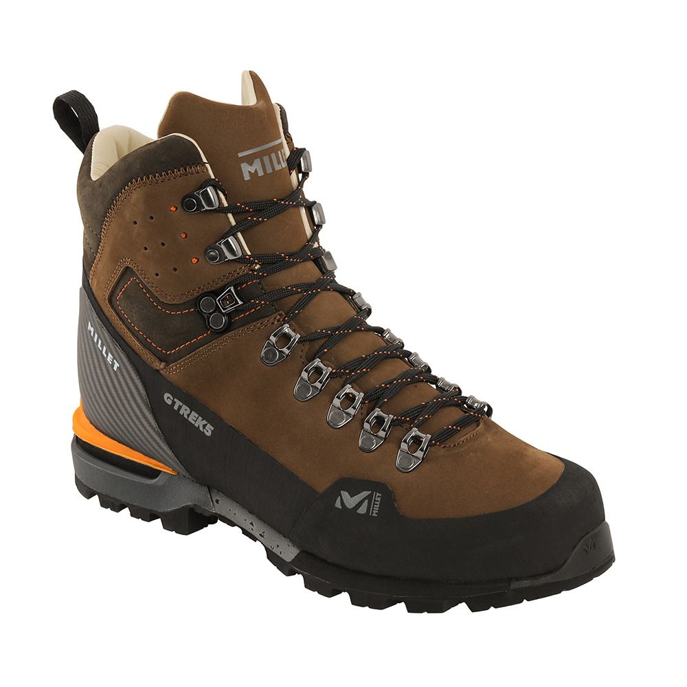 Millet G TREK 5 LEATHER - Chaussures trekking Homme leather brown