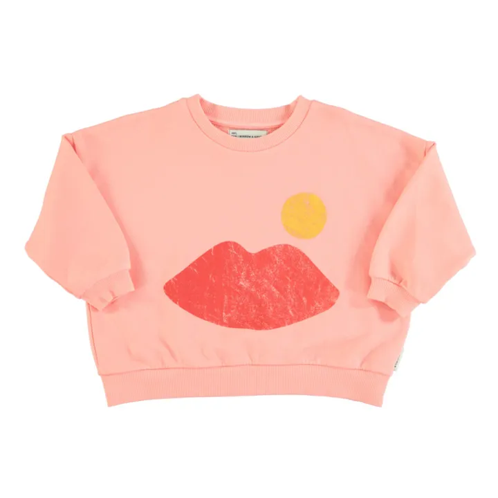 Piupiuchick Sweat Lips Coton Bio | Rose pêche