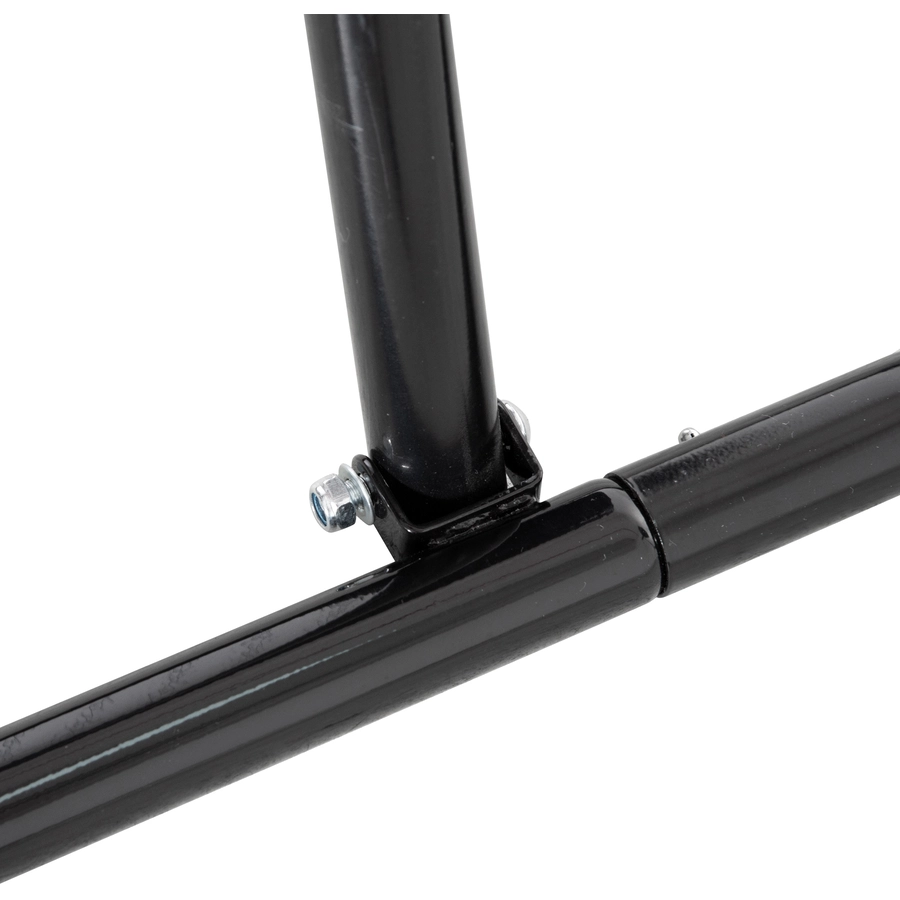 HOMCOM Rebounder mit Bodennagel schwarz