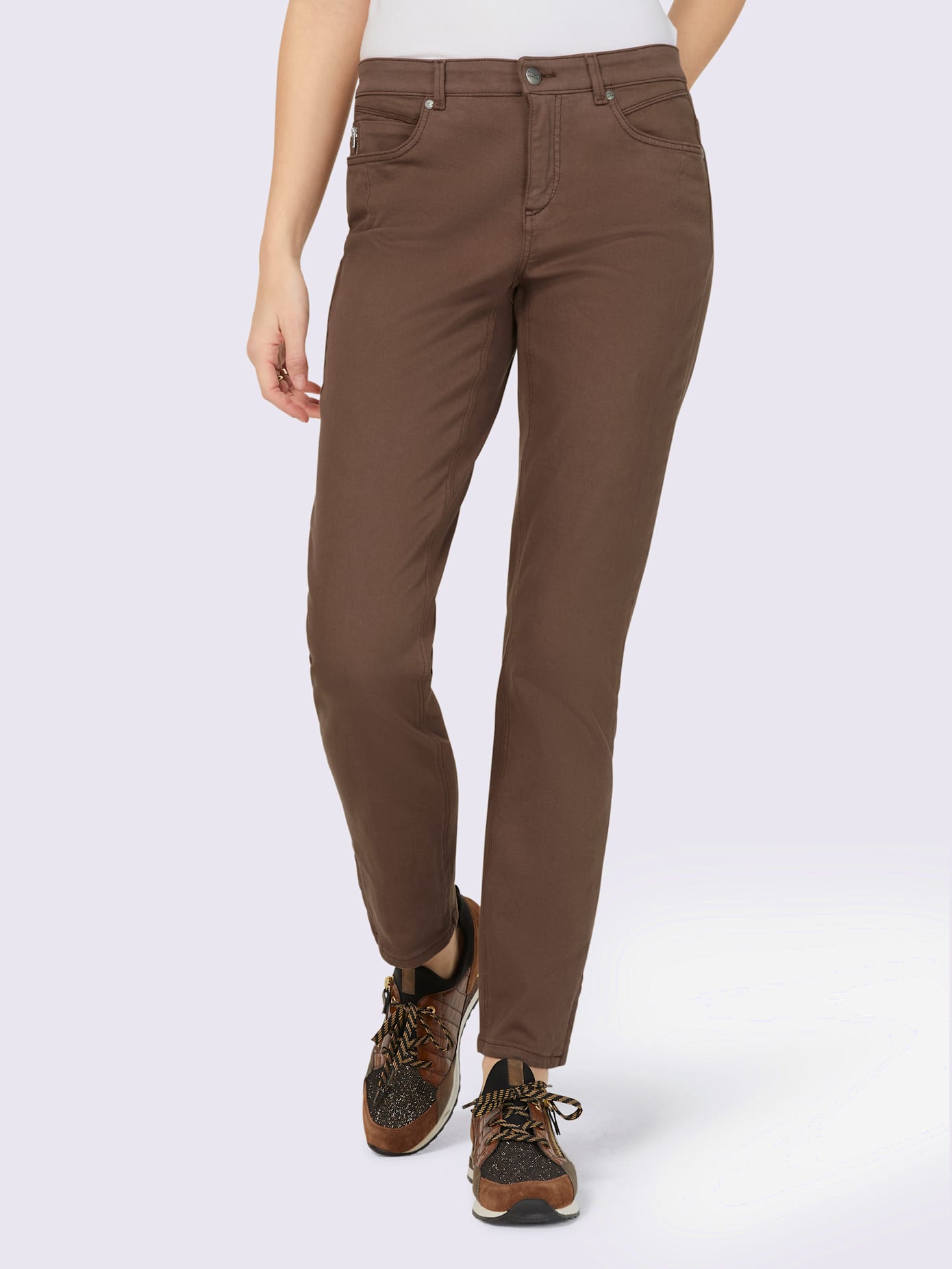 Pantalon coupe 5 poches en qualité extensible