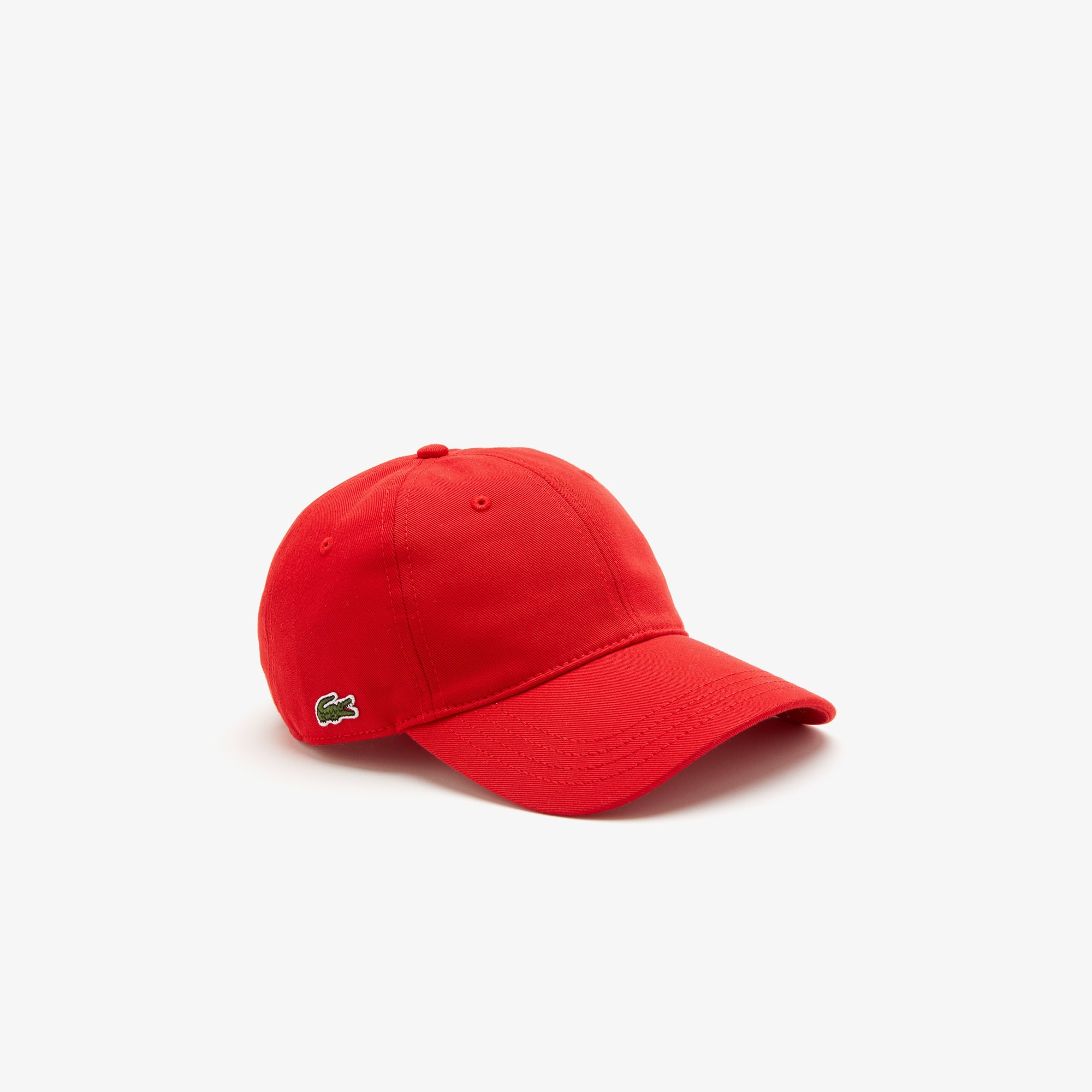 Unisex LACOSTE Kappe aus Bio-Baumwolltwill Caps & Hüte - Rot - Lacoste - Unisex