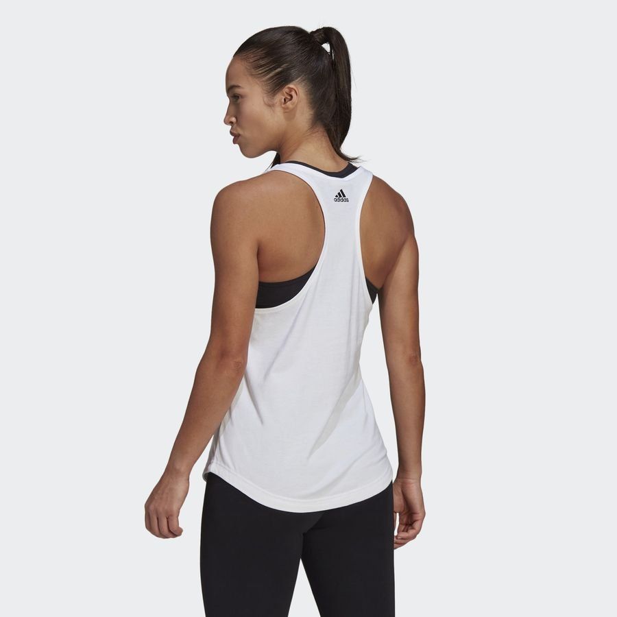 adidas Débardeur Essentials - Blanc/Noir Femme