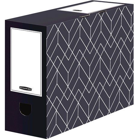 Boîte archives carton Fellowes Déco dos de 10 cm - montage manuel