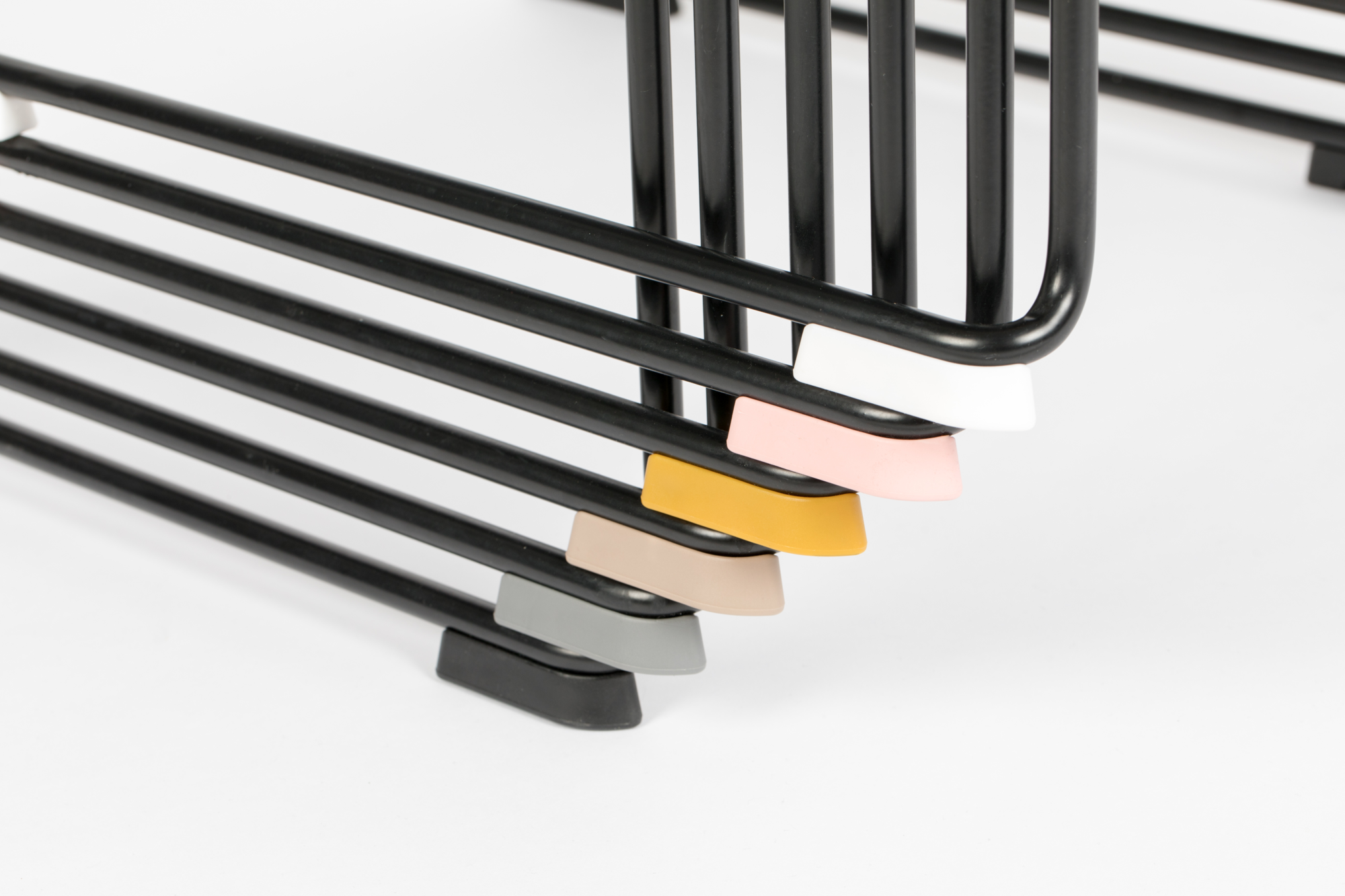 Eetkamerstoel Stacks beige (set van 4)