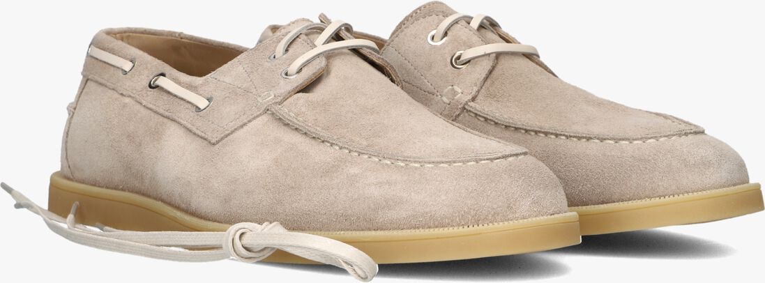 beige stefano lauran veterschoenen sl4000