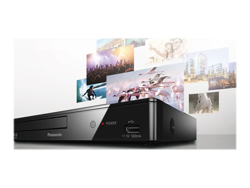 Panasonic DMP-BD84 - Blu-ray-skivespiller - Ethernet