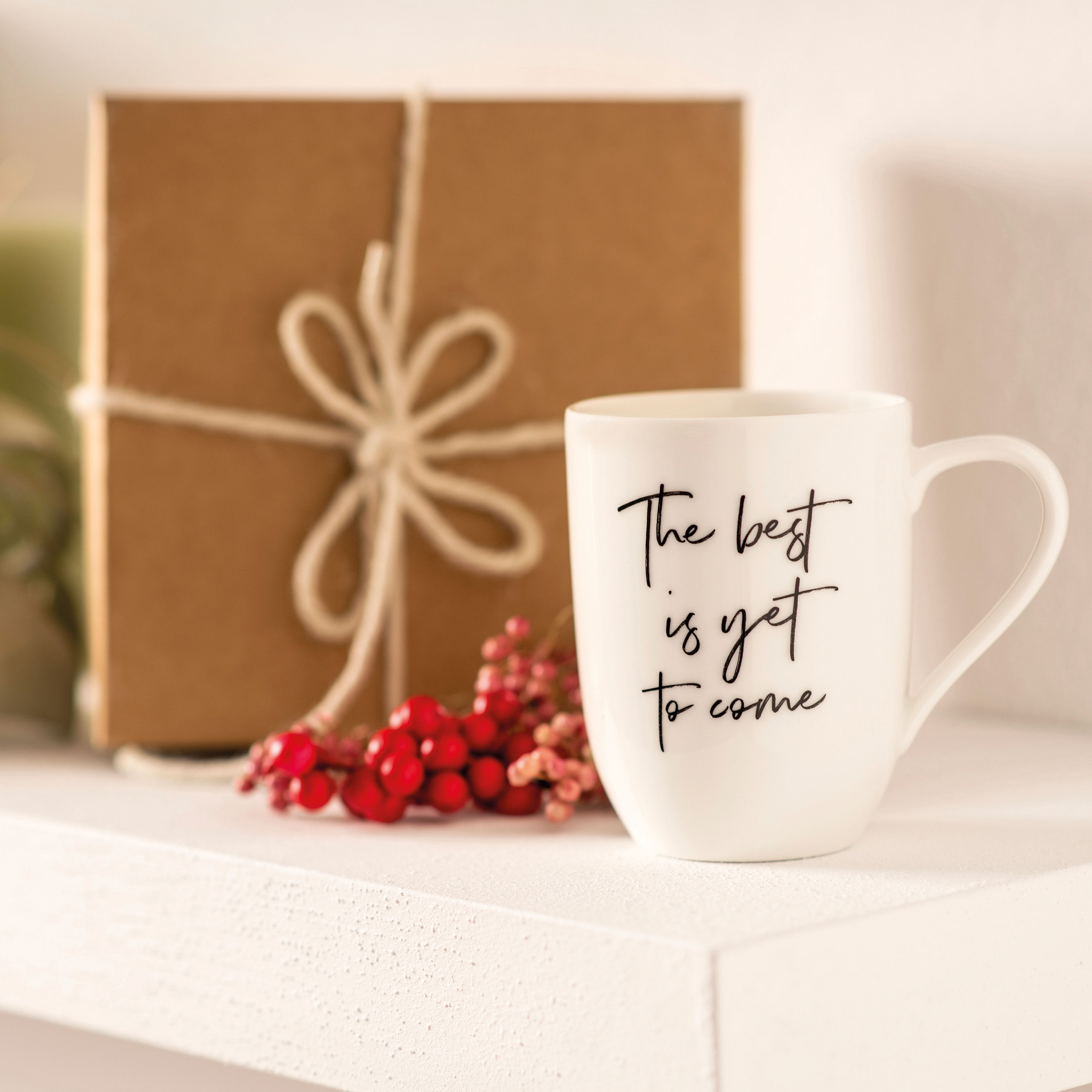Statement Mug White, 9.9 oz, Premium Porcelain