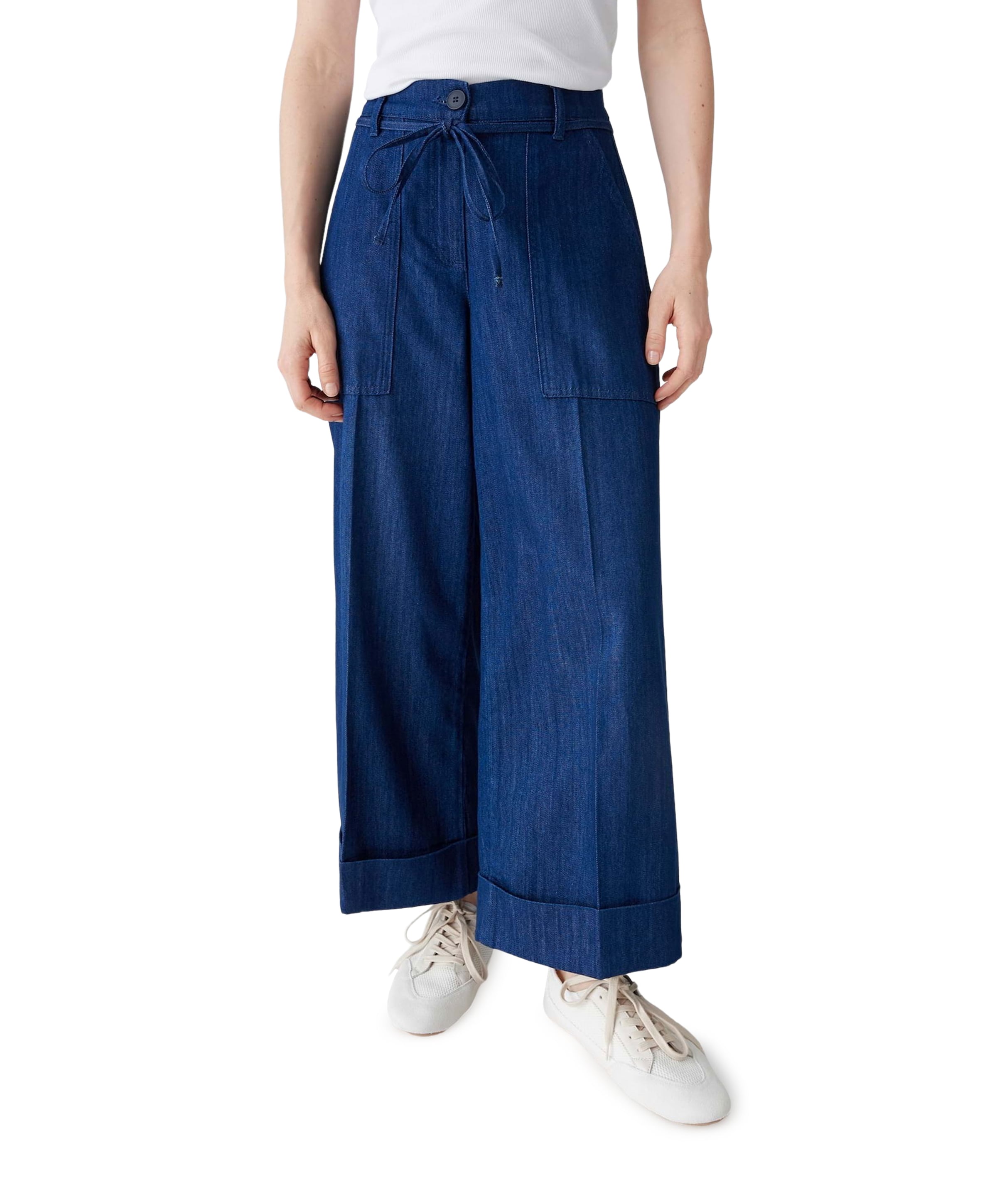 OPUS Meeri joy dames broek blauw