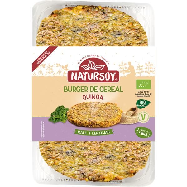 Burguer Quinoa Couve Lentilhas Passas Amend Bio