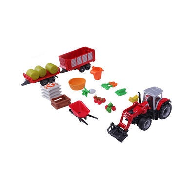Maisto Mini Working Machines Bondegårdssett Massey Ferguson