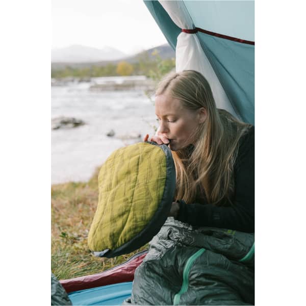 Oreiller de voyage THERMAREST AIRHEAD REG YELLOW YELLOW MOUNTAINS