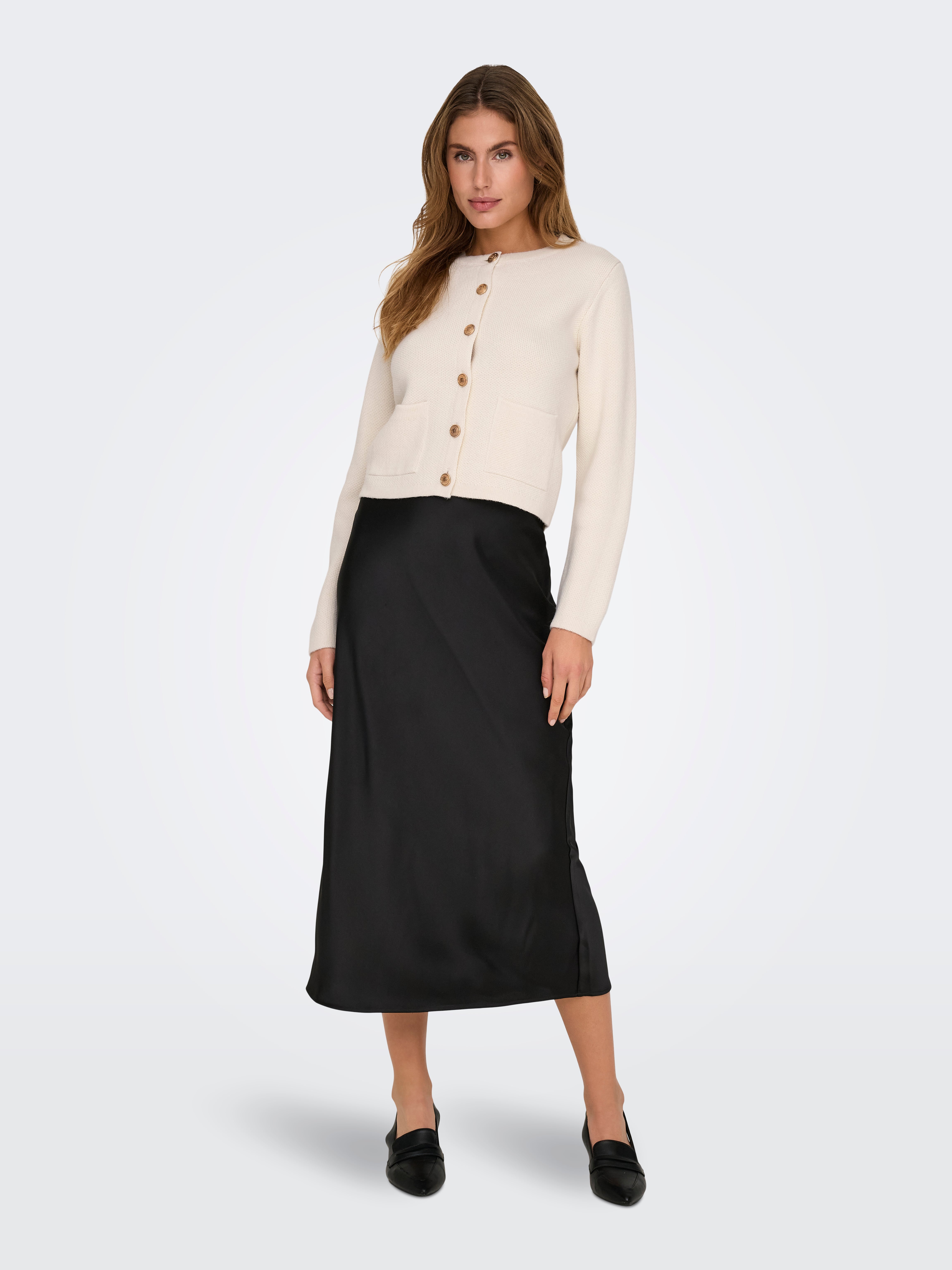 JDYKIM Strickjacke Egret
