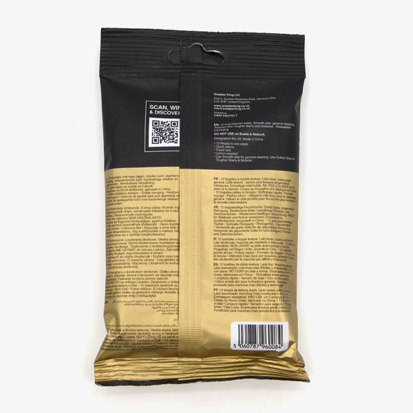 Sneaker King Wipes reinigingsdoekjes