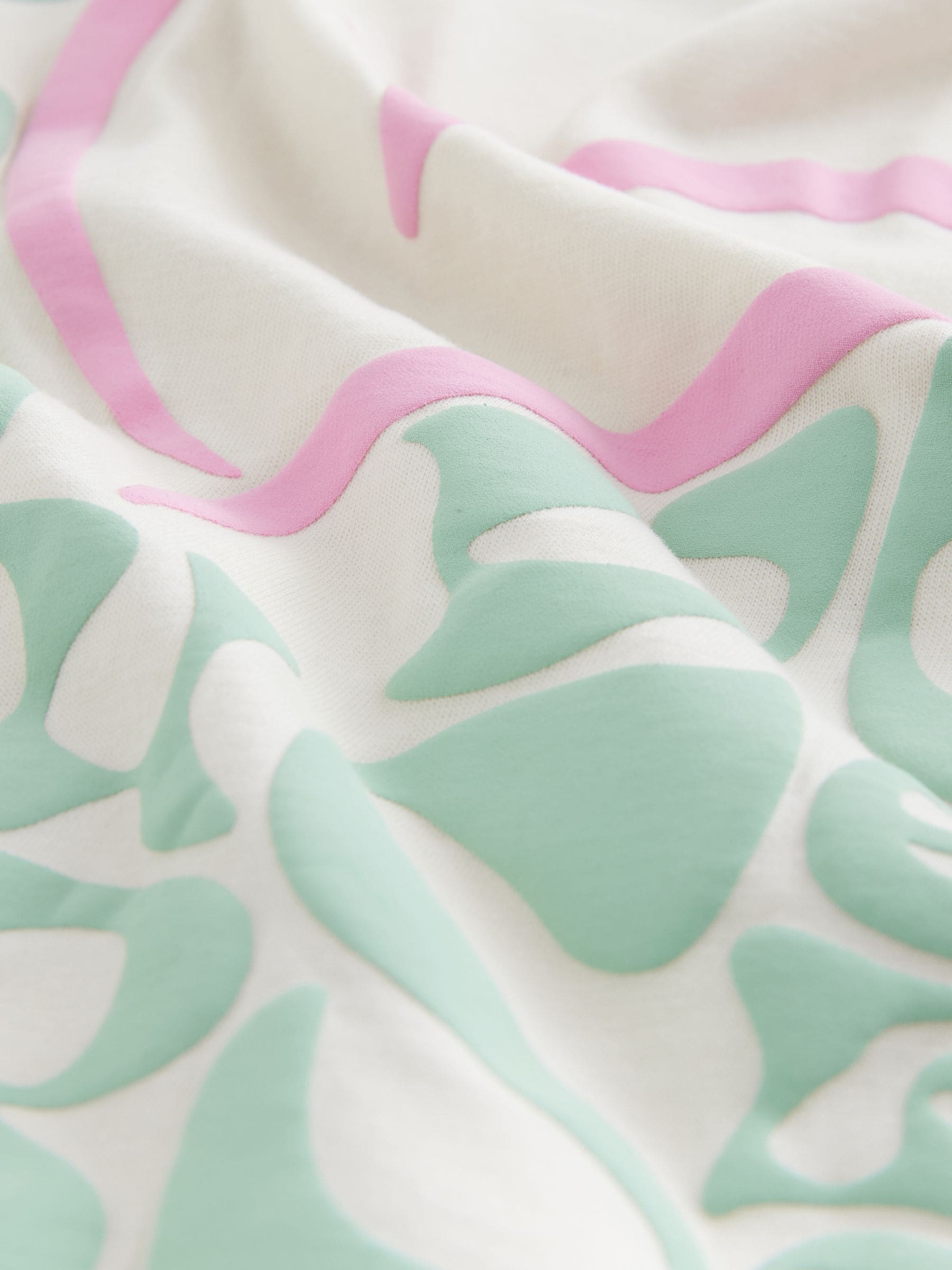 Groen/roze Love-slogan - Verpakking van 3 pyjama's met joggingbroek (3 - 16 jr)