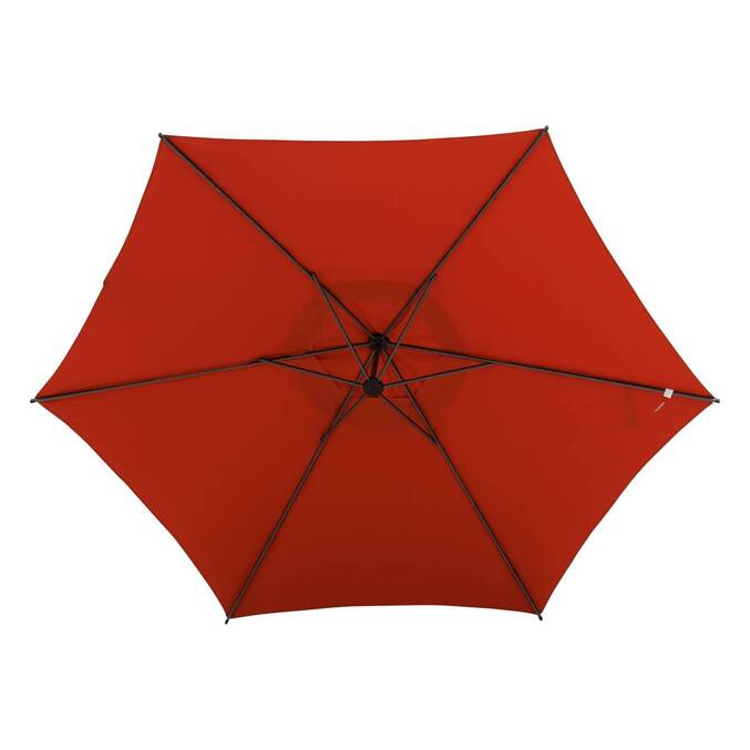 Parasol déporté rond MANOA Ambre