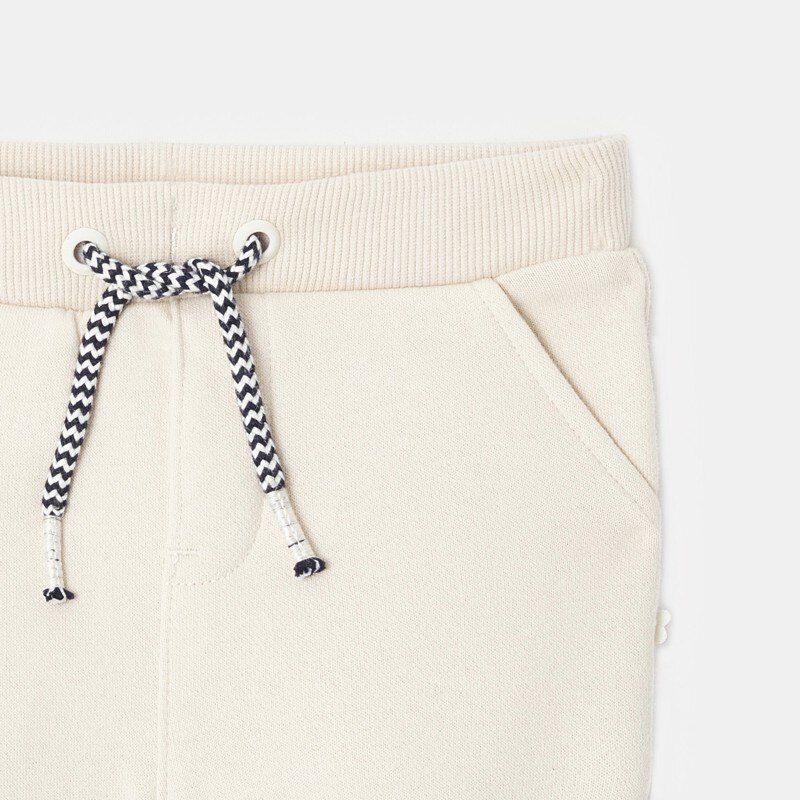 Jogging molleton beige bébé garçon Beige