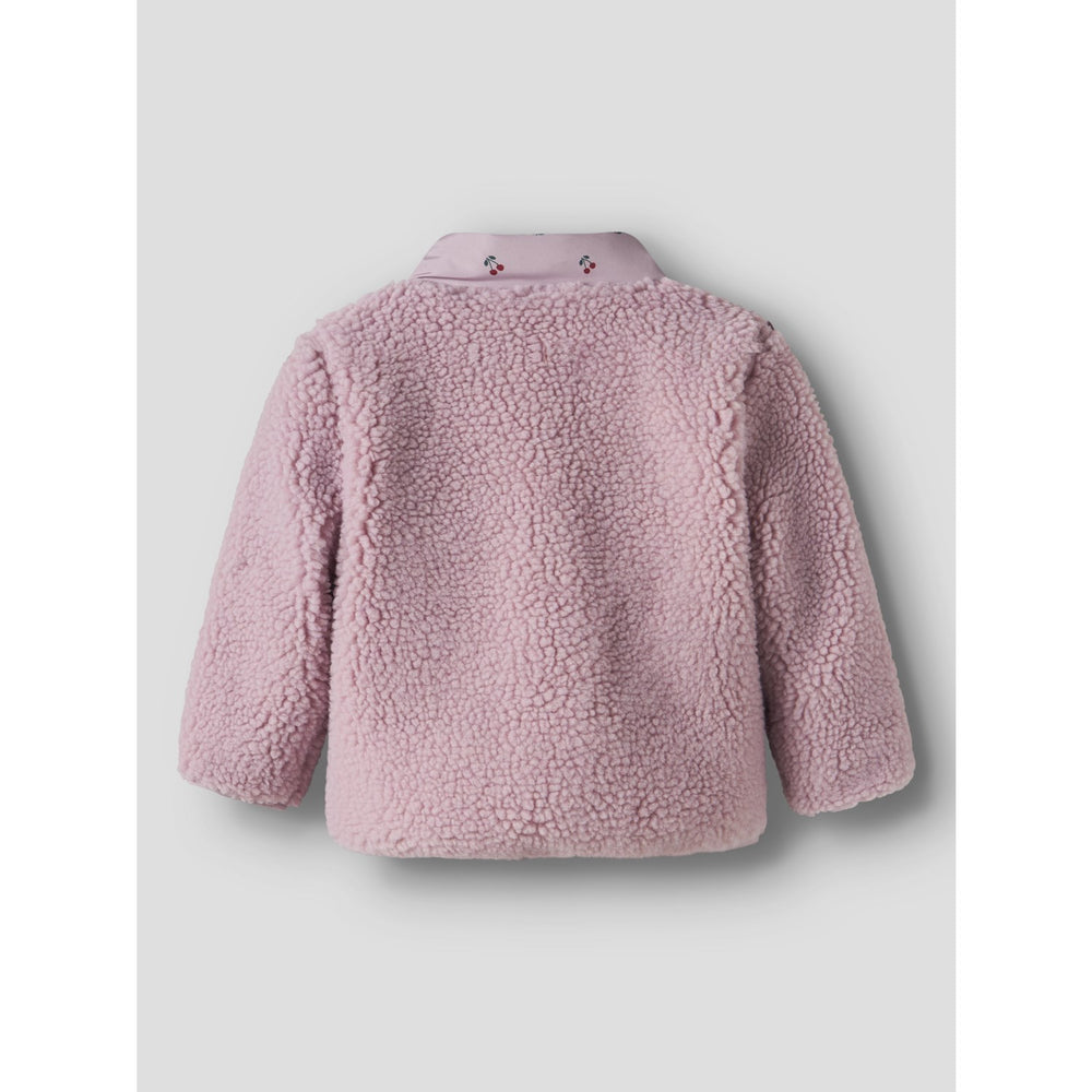 Køb Name It Keepsake Lilac Nbfminna Sherpa Jakke