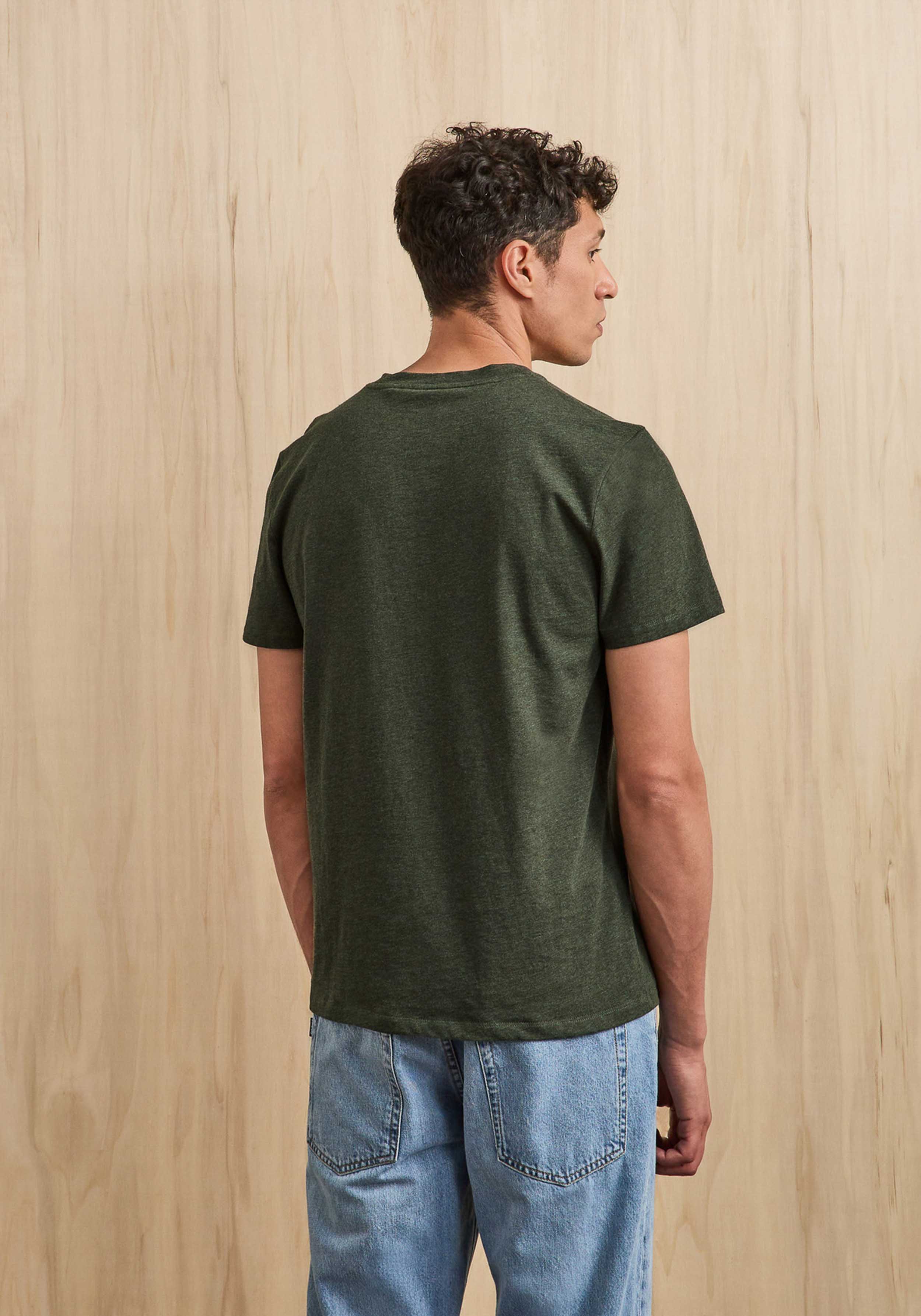 Faguo T-Shirt Olonne Knit Dark Green