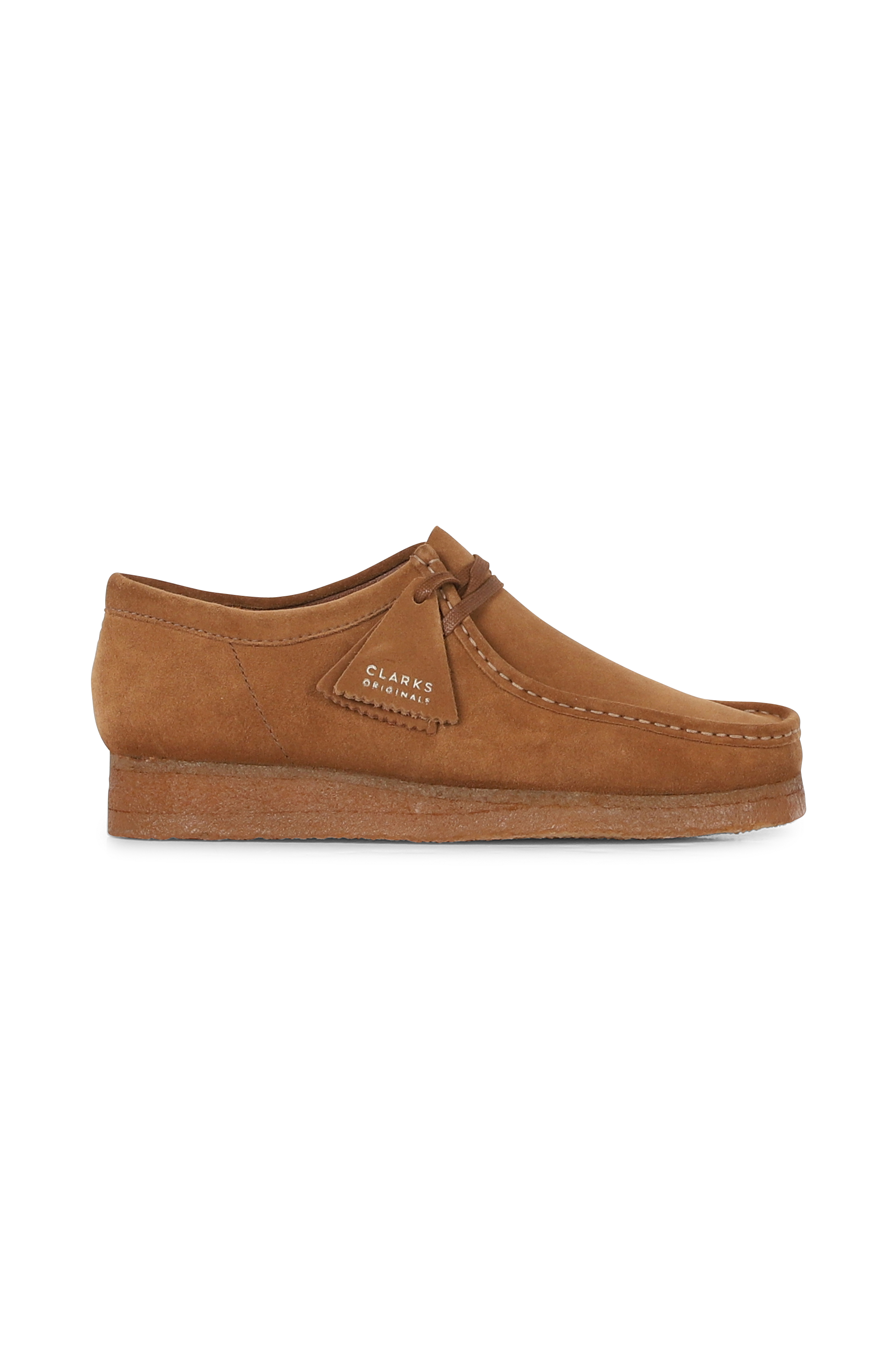 CLARKS ORIGINALS Derbies en cuir WALLABEE Marron