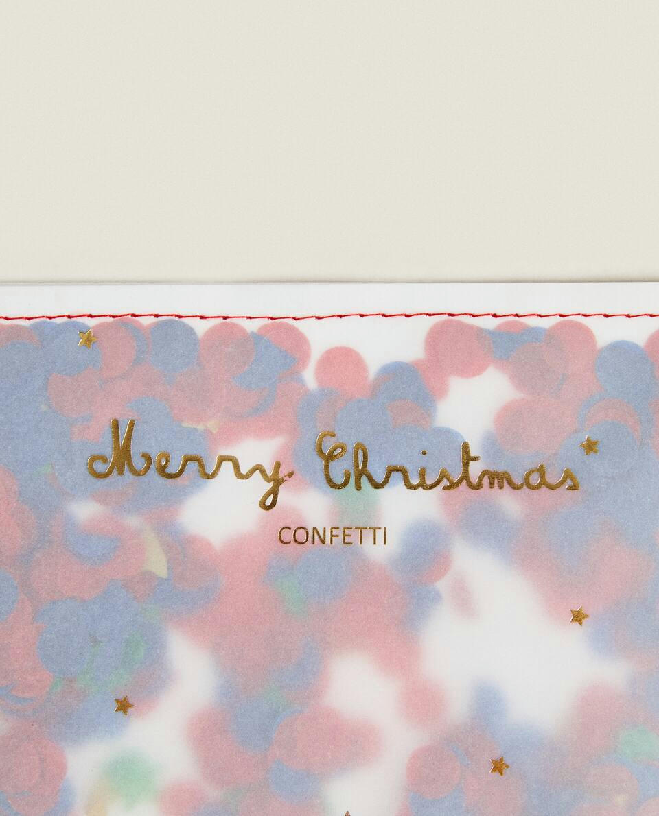 CONFETE DE PAPEL DE NATAL INFANTIL
