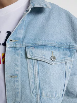 Jaqueta jeans oversized Archive Daisy